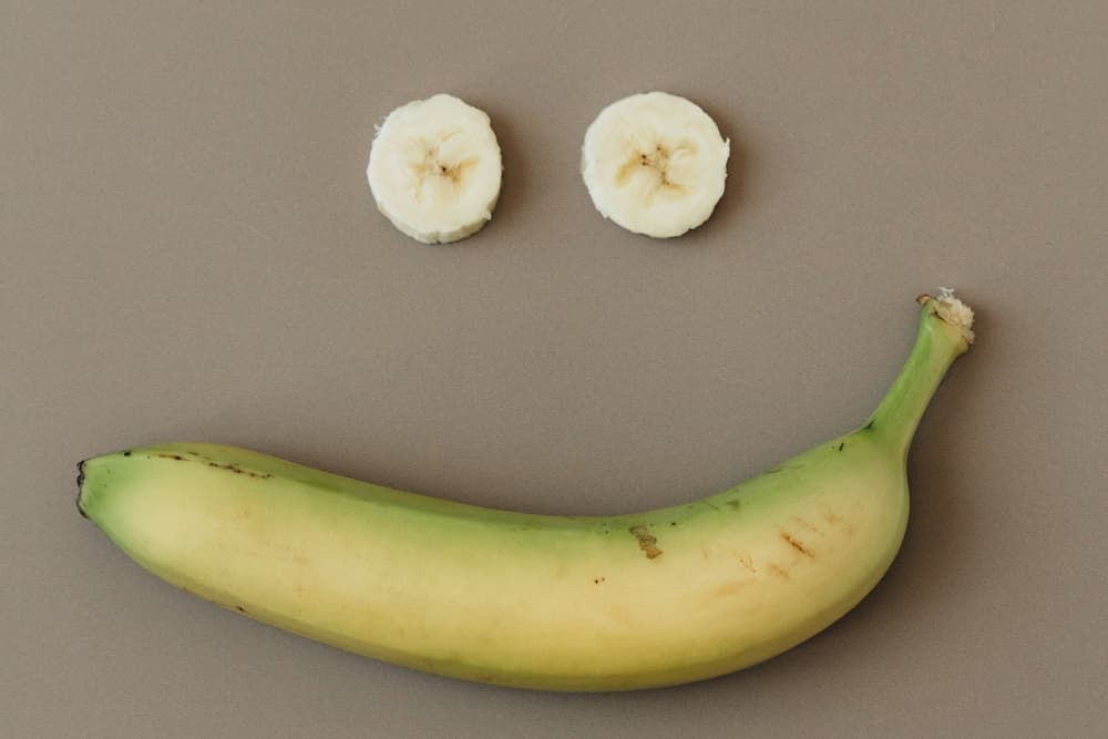 smiling banana