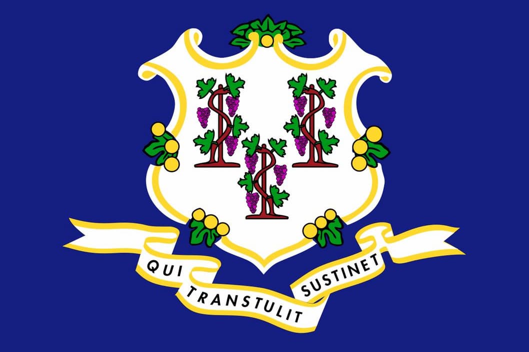 state flag of connecticut
